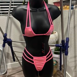 New 2 piece stripper outfit. Hot pink